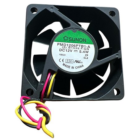 Cooler 60x60x25mm 12v 5.4w  Pmd1206ptb1-a (2) B1535f.gn 3 Fios