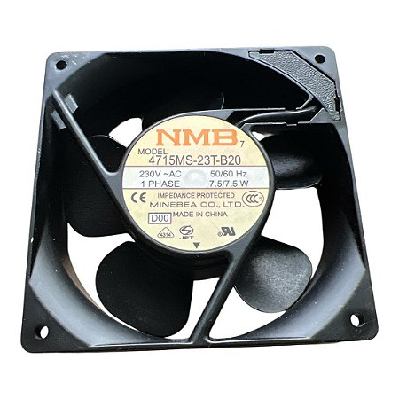 Cooler 119x119x38mm 230v 7,5w 4715ms-23t-b20 2100 Rpm Ferro