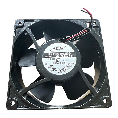 Cooler 120x120x38mm 24v 0.32a Ad1224hb-f51 Ferro 2 Fios