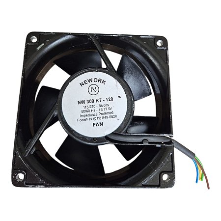 Cooler Rt-120 Bivolt Nw309rt-12038ac Ab115/230 50/60hz 15/17w 4 Fios