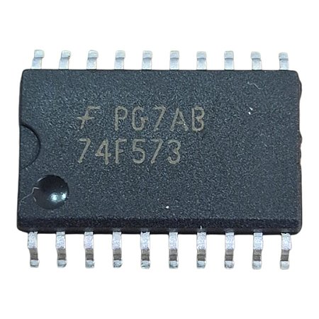 Kit com 25 peças Circuito Integrado 74f573scx_nl Smd So-20 Fairchild
