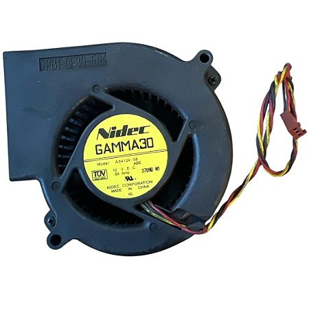 Cooler Turbo Fan Gamma A34124-58 Dc12v .65a Nidec 3 Fios