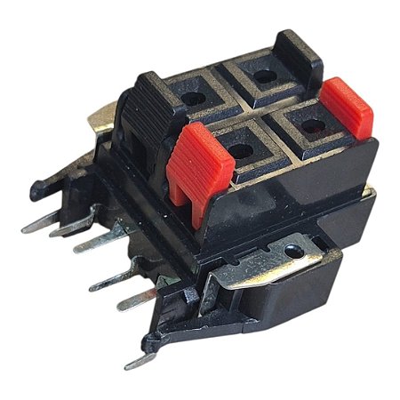 Conector Borne Caixa Falante 4 Pinos