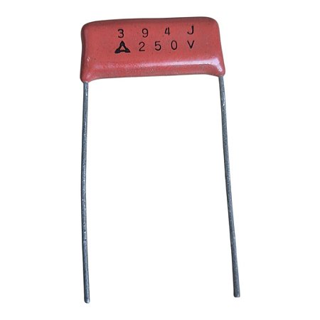Capacitor Poliester Mkt 390nf/250v Esp:20mm