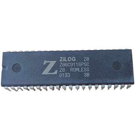 Circuito Integrado Z86c9116psc Dip-40 Z8 Romles Zilog