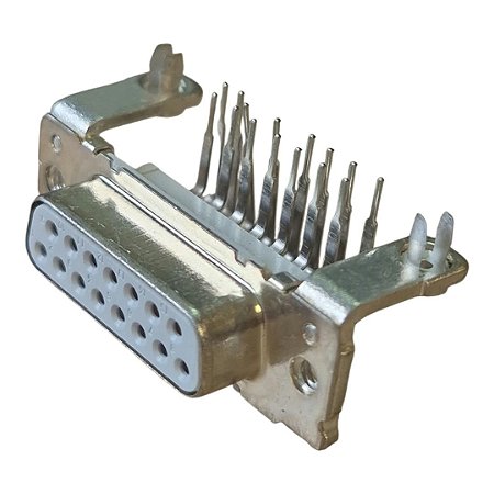 Conector Db15 D-sub 15 Vias Femea 90°c Pci 2.74mm 3-1393479-9