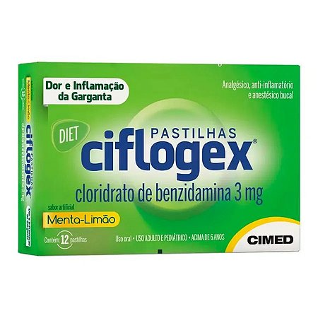CIFLOGEX DIET 12PAST MENTA-LIMAO