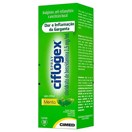 CIFLOGEX SPRAY 30ML MENTA
