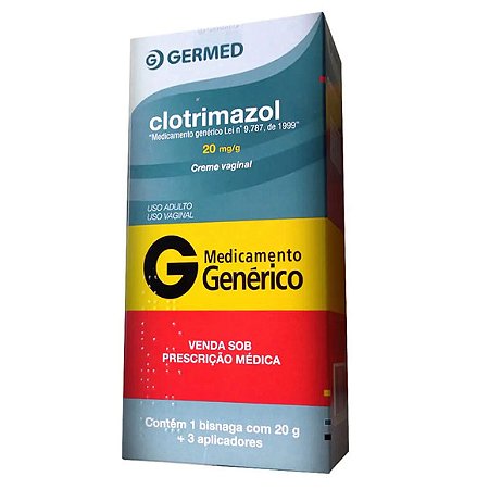 CLOTRIMAZOL G*  CRE VAG 20MG 20G+3APL