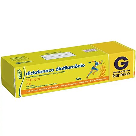 DICLOFENACO DIETILAM G*  CRE 10MG 60G