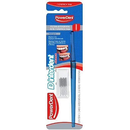 EDT POWERDENT INTERD 6UN CILINDR 1250