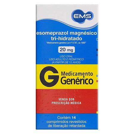 ESOMEPRAZOL MAGNE G* 20MG 14CPR
