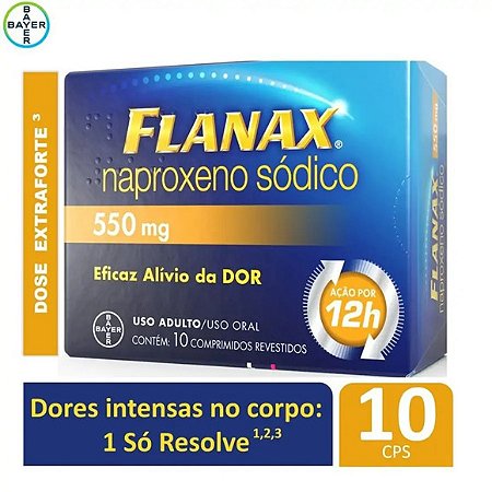 FLANAX 550MG 10CPR