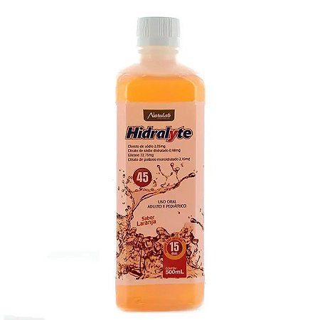 HIDRALYTE 45  500ML LARANJA
