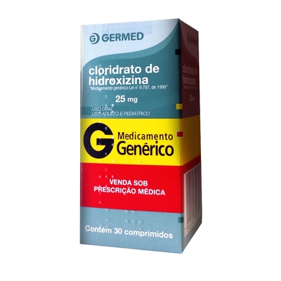 HIDROXIZINA CL G*  2 5MG 30CPR