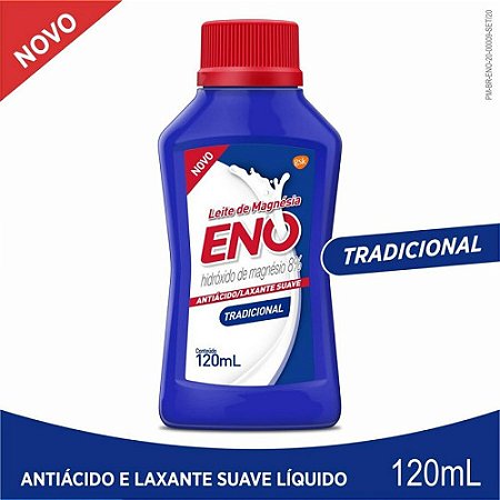 LEITE MAGNESIA ENO T RADICIONAL 120 ML T