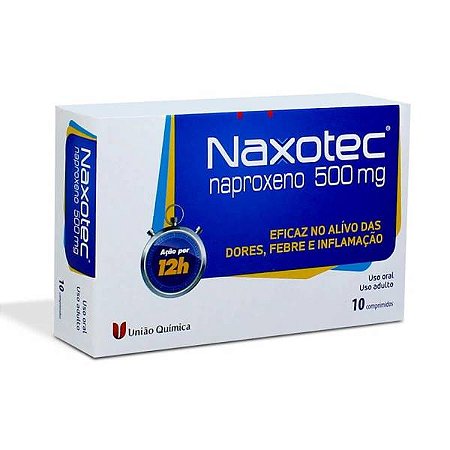 NAXOTEC 500MG COM X  10