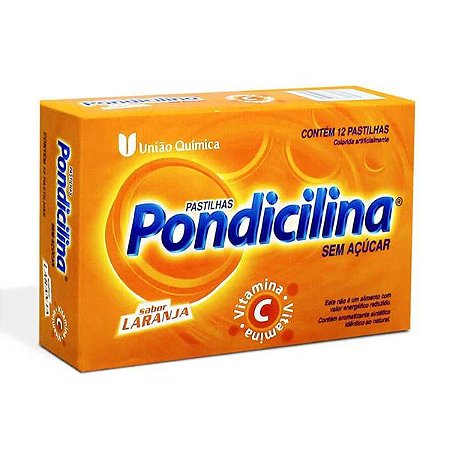PONDICILINA LARANJA  VIT C PASTX12 (AL)