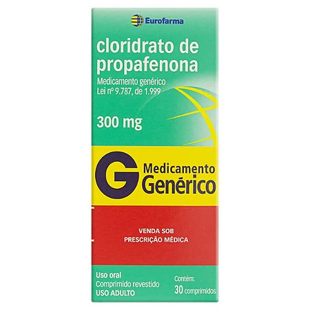PROPAFENONA CL G*  3 00MG 30CPR