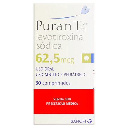 PURAN T4   62,5MCG 3 0CPR