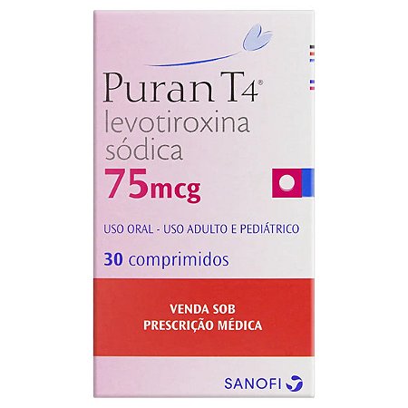 PURAN T4   75MCG 30C PR