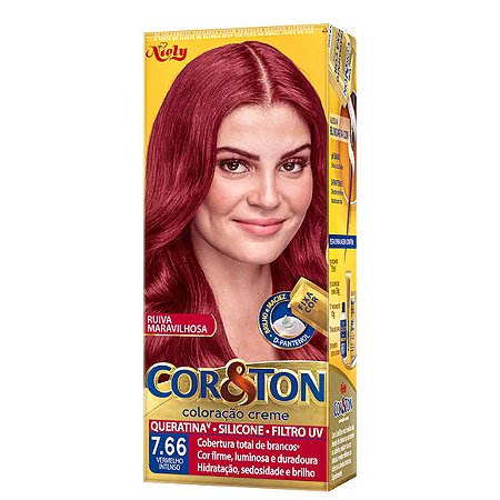 TINT COR TON ESP 7.6 6 VERMELHO INTENSO