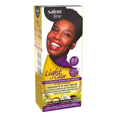 TINT LIGHT COLOR 3.0 CASTANHO ESCURO