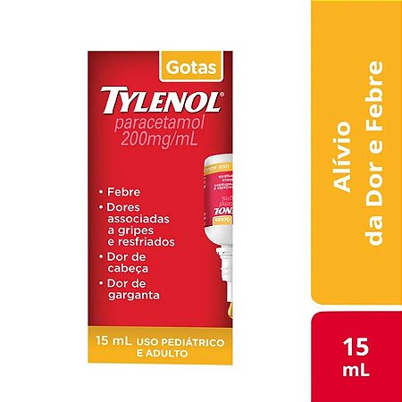 TYLENOL GTS 200MG 15 ML