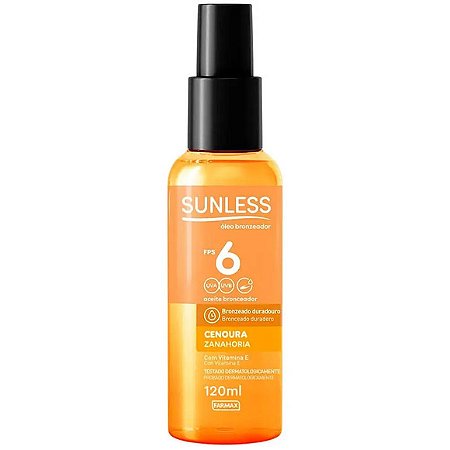 BLOQ SUNLESS OLEO BR CENOURA 120ML FPS 6
