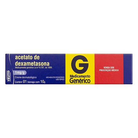 DEXAMETASONA ACET G* CRE 1MG 10G
