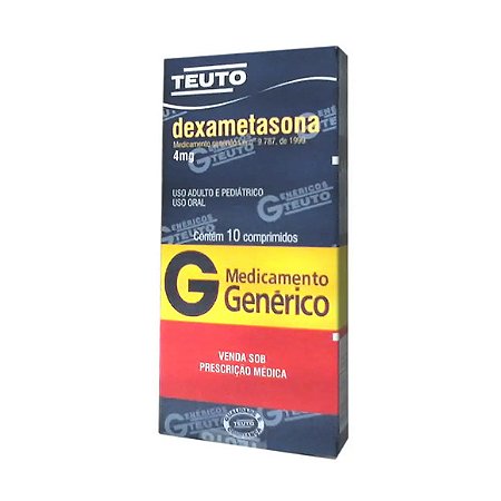 DEXAMETASONA G*  4MG 10CPR