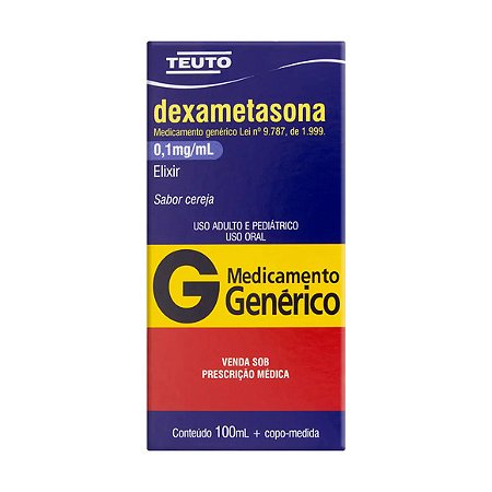 DEXAMETASONA G*  ELI XIR 0,1MG 100ML