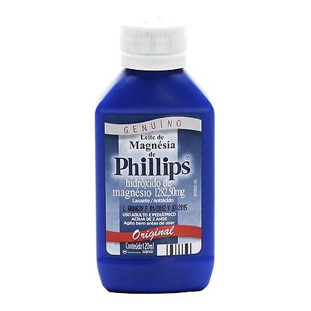 LEITE MAGNESIA PHILL IPS 120ML ORIGINAL