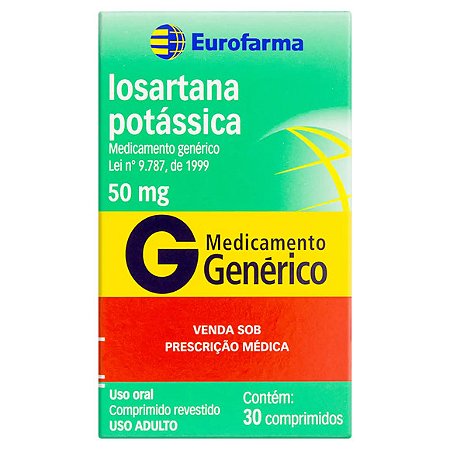 LOSARTANA POT G*   5 0MG 30CPR