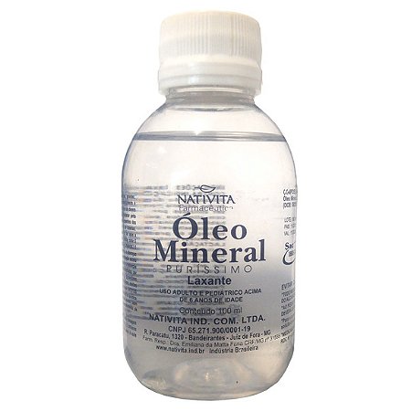 OLEO MINERAL 100ML NATIVITA