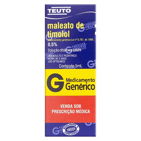 TIMOLOL MAL G*  0,5 OFT  5ML