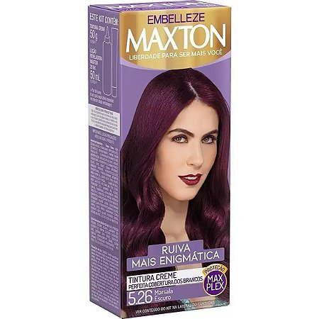 TINT MAXTON CRE  5.2 6 MARSALA ESCURO