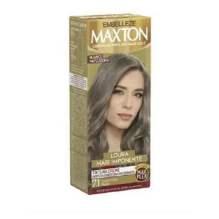 TINT MAXTON KIT  7.1 LOURO CINZA MEDIO