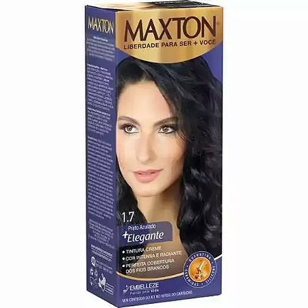 TINT MAXTON NOV  1.7 PRETO AZULADO MIST