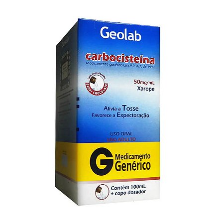 CARBOCISTEINA G*  XP E ADU 250MG 100ML