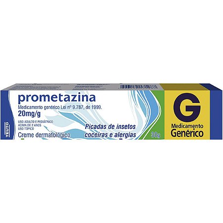 PROMETAZINA G*  CRE  20MG 30G