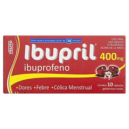 IBUPRIL 400MG 10CAP