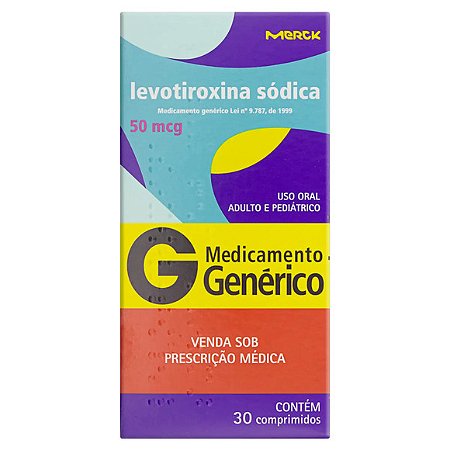 LEVOTIROXINA SODICA G*   50MCG 30CPR