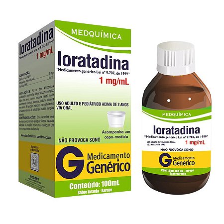 LORATADINA G*  XPE 1 MG 100ML