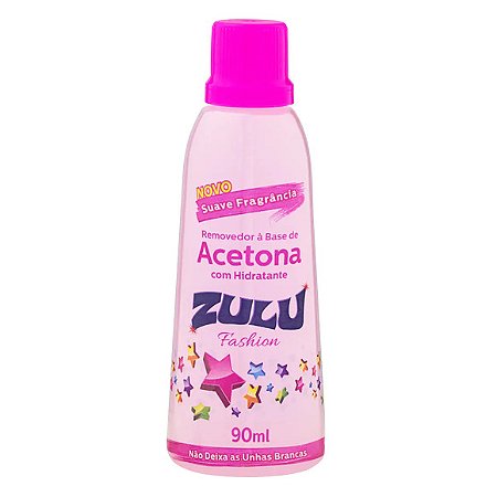REMOV ESM ACETONA ZU LU 90ml FASHION