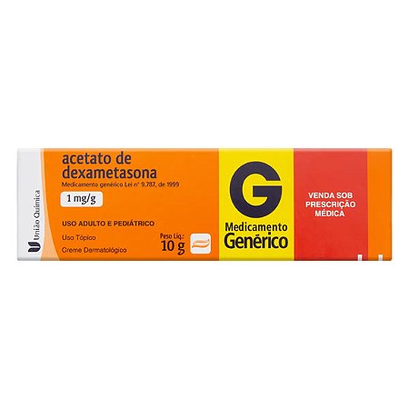 DEXAMETASONA ACET G* CRE 1MG 10G