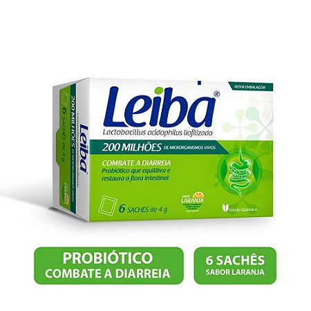 LEIBA 200MI 1G 6SACH LARANJA
