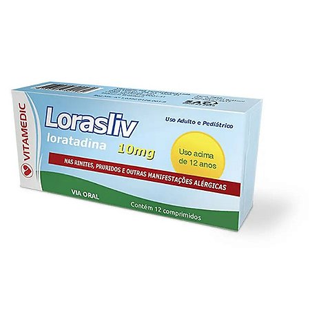 LORASLIV 10MG 12CPR