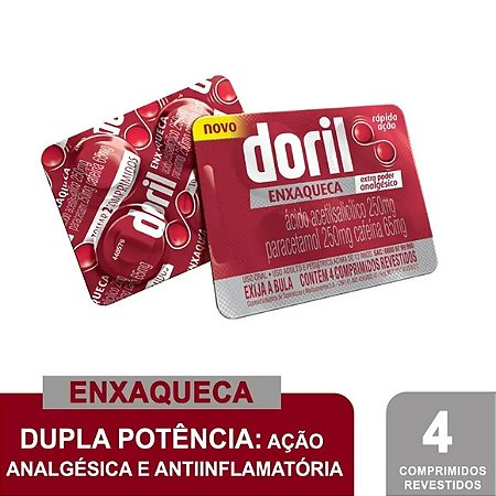 DORIL ENXAQUECA  ENV 4CPR