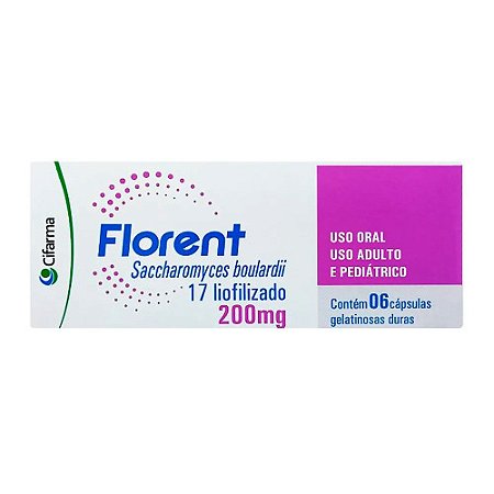 FLORENT 200MG 6CAP